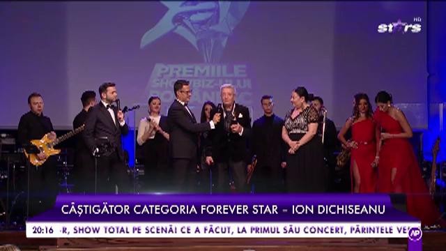 Câștigător categoria ”Forever star” - Ion Dichiseanu