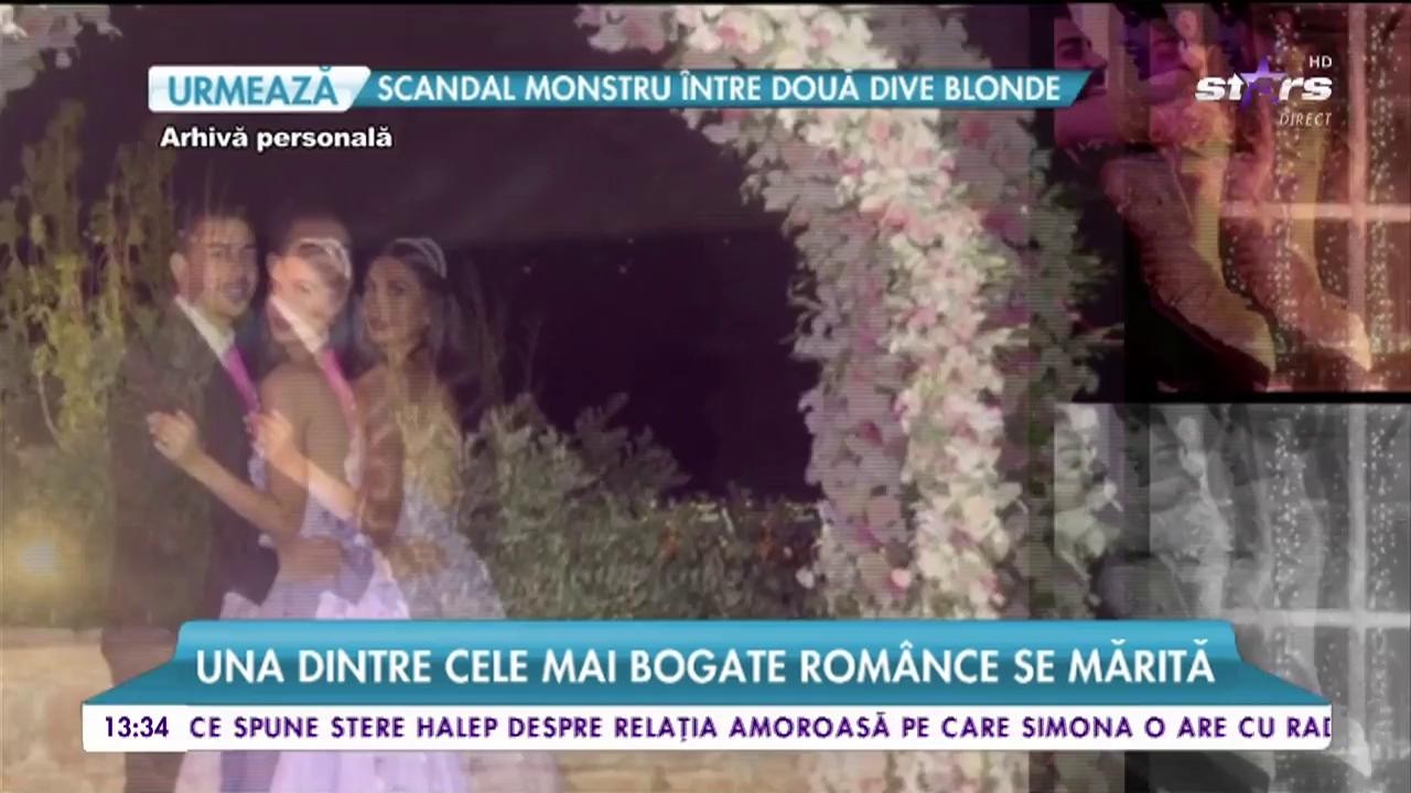 Una dintre cele mai bogate rom&acirc;nice se mărită. A fost cerută &icirc;ntr-un mod spectaculos
