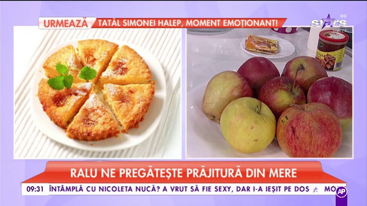 Ralu ne pregătește „Prăjitură cu mere”