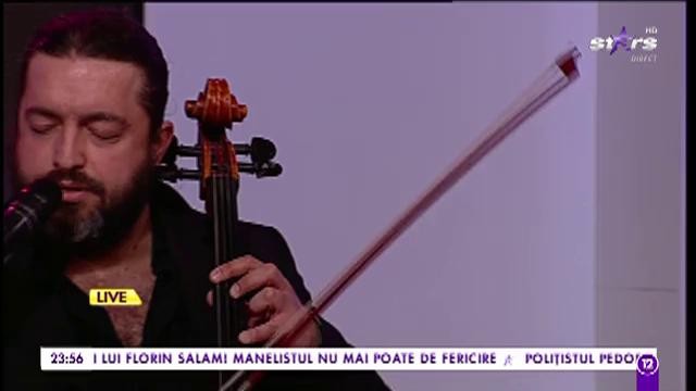 Violoncelistul Adrian Naidin - recital live