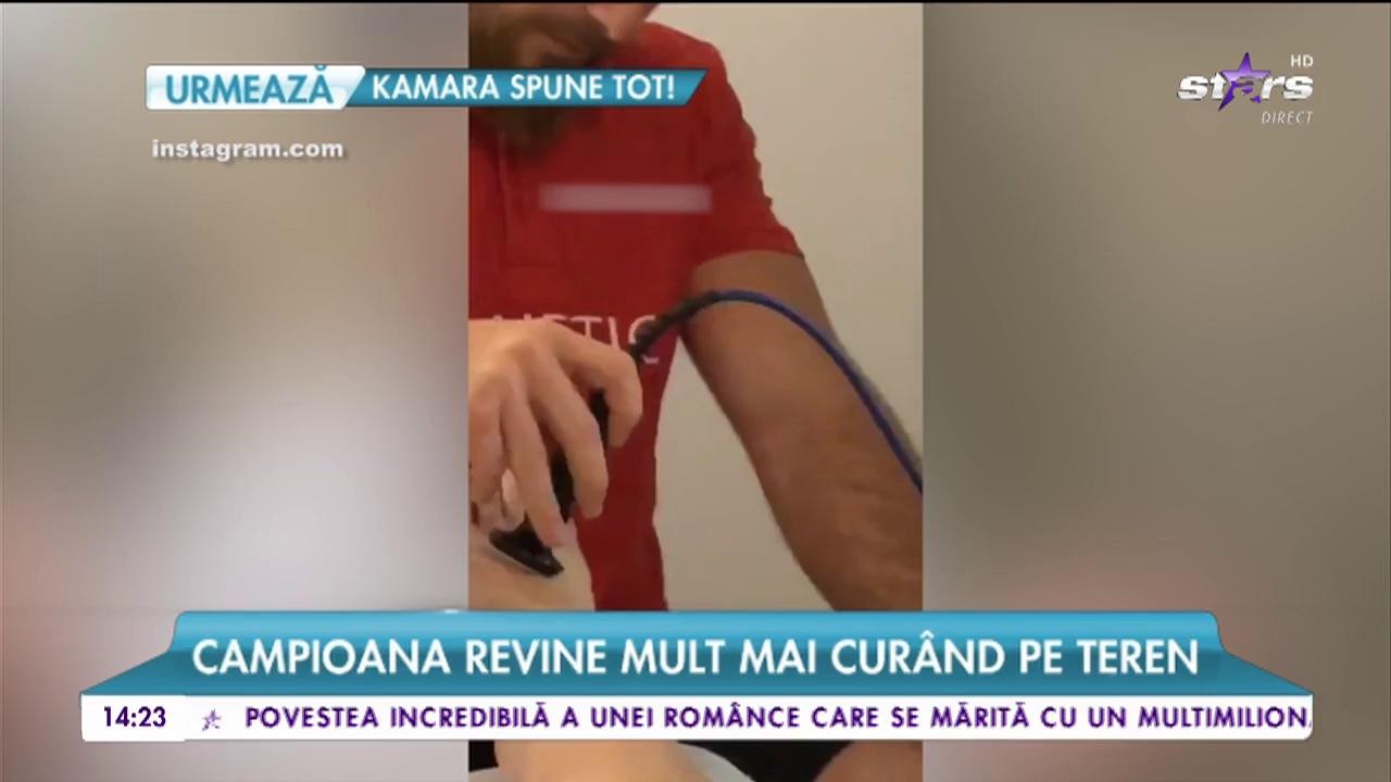 Simona Halep a &icirc;nceput recuperarea. Campioana revine mult mai cur&acirc;nd pe teren