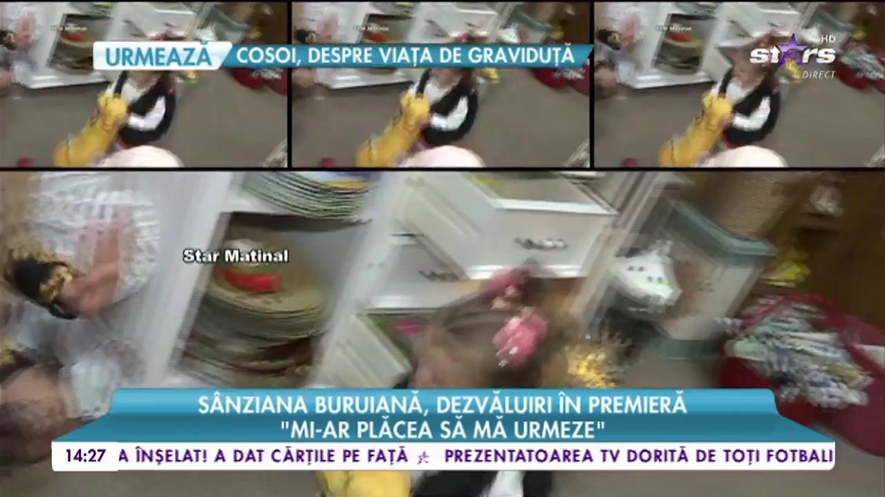 S&acirc;nziana Buruiană, dezvăluiri &icirc;n premieră: &bdquo;Fetița mea a &icirc;nceput să vorbească&rdquo;