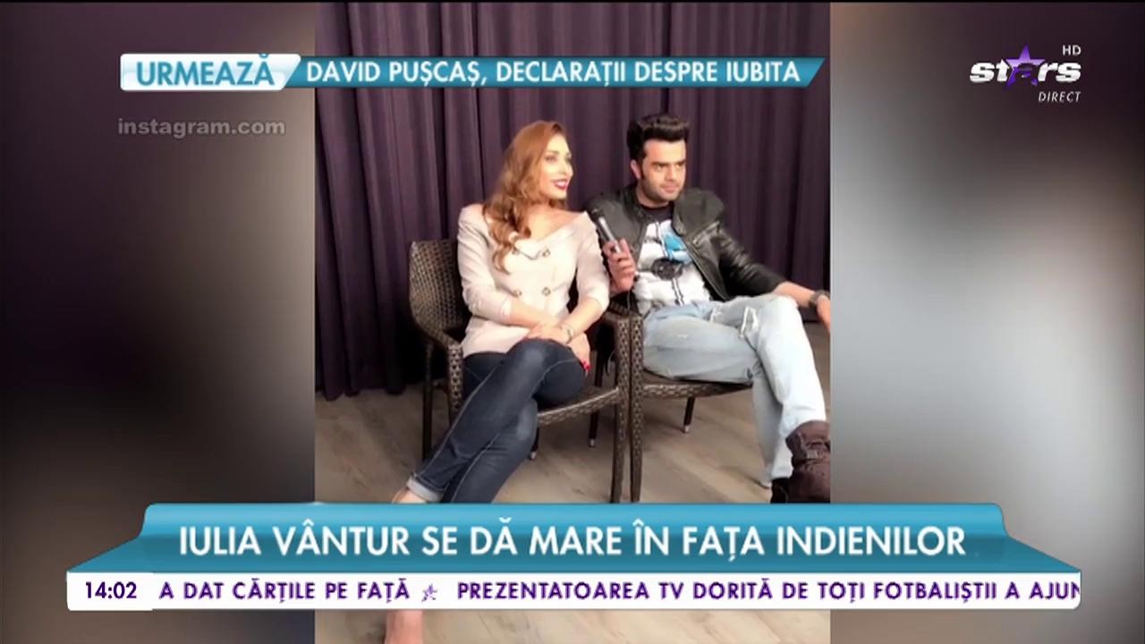 Iulia V&acirc;ntur se dă mare &icirc;n fața indienilor