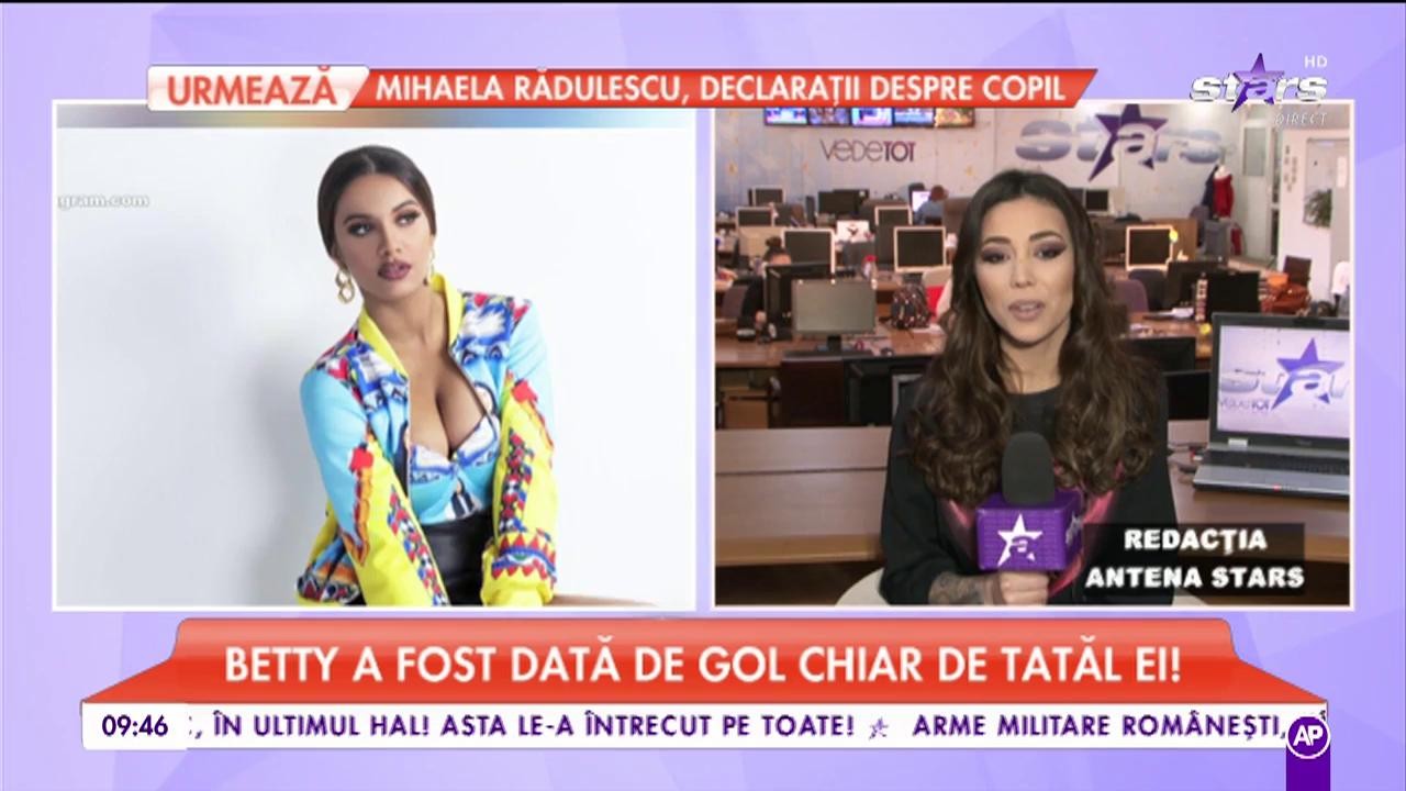 Fiica lui Florin Salam este însărcinată? Betty a fost dată de gol chiar de tatăl ei!