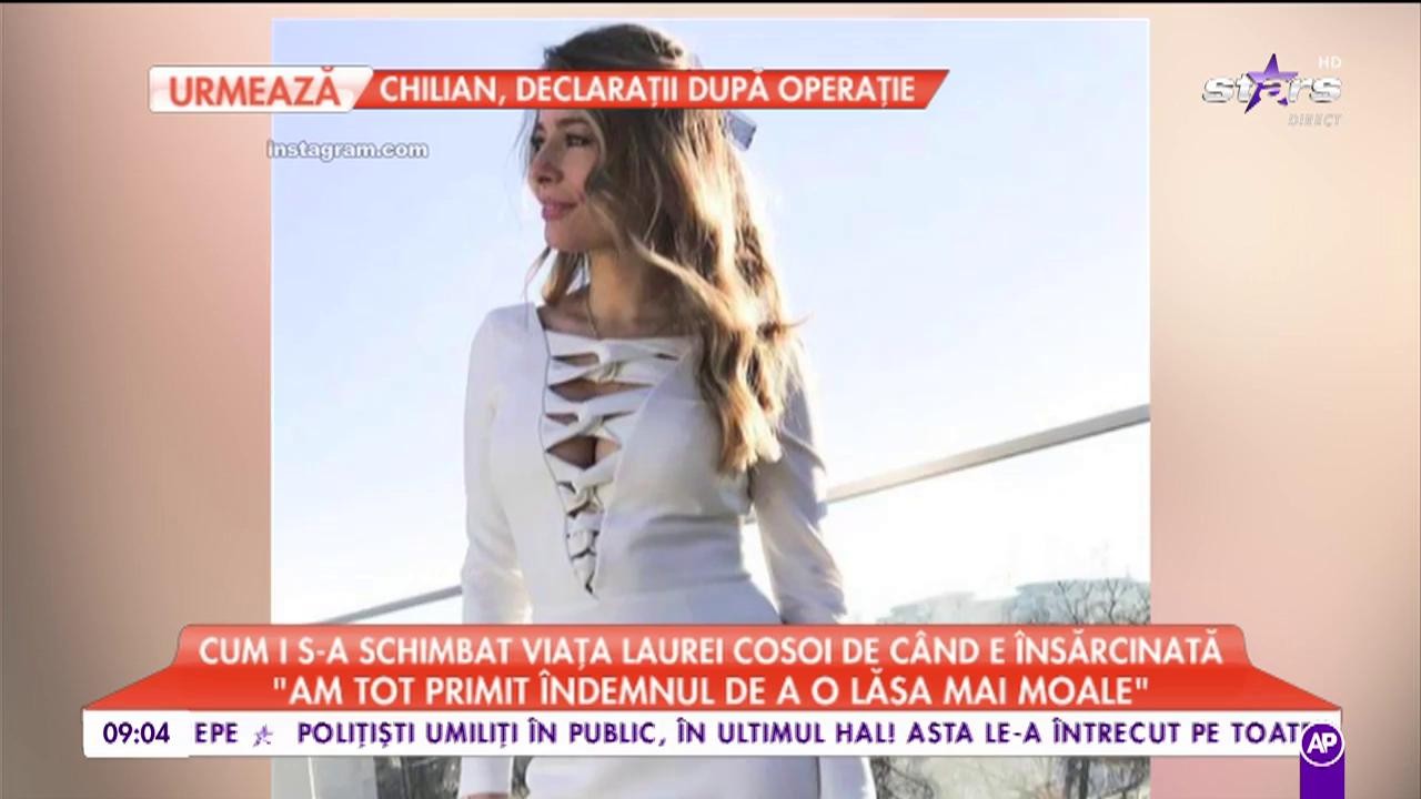 A fost criticată că nu se linişteşte nici acum când este însărcinată! Laura Cosoi a răspuns acuzaţiilor!