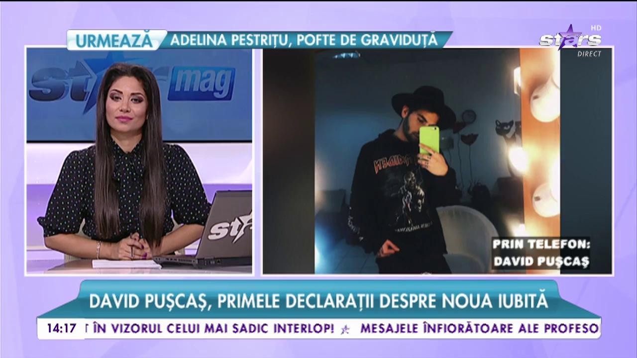 David Pușcaș, primele declarații despre noua iubită