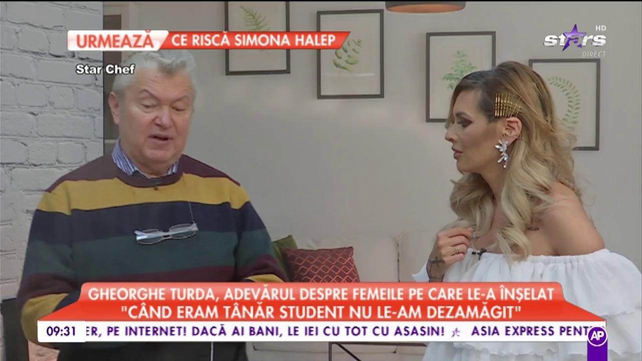 Gheoghe Turda a dezvăluit adevărul despre femeile pe care le-a înşelat: "Dacă nu sunt căsătorit, nu se poate numi înșelat"