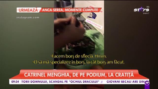 Catrinel Menghia a dat fiţele pe... sorţul de bucătărie! Împreună cu sora sa cea mică Lorena, divele s-au apucat de gătit!