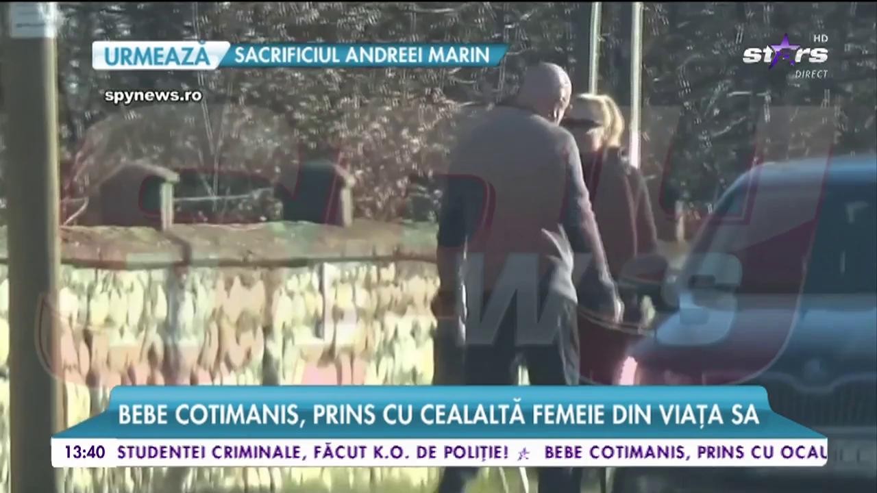 Bebe Cotimanis, prins cu o blondă misterioasă