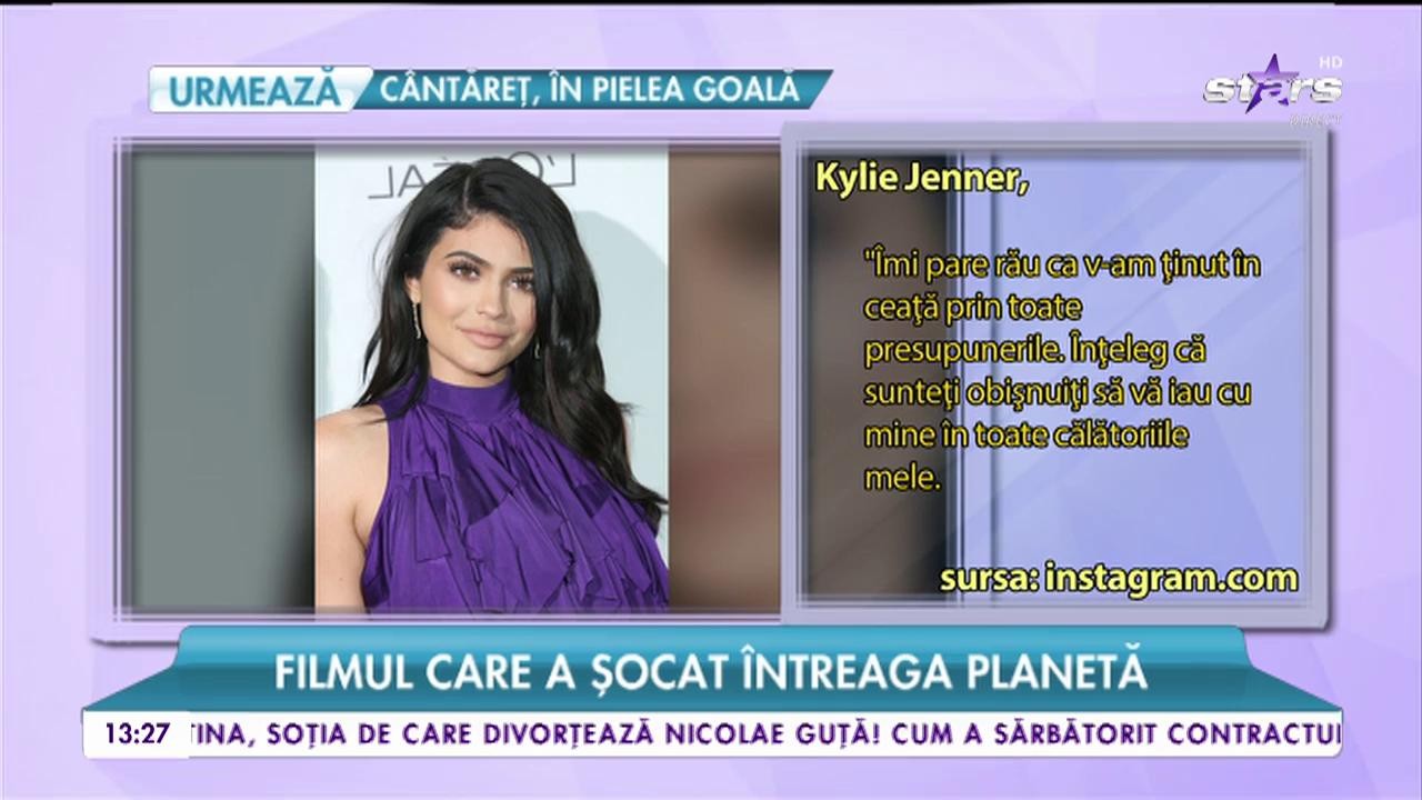 Filmul care a șocat întreaga planetă. Kylie Jenner a născut în secret