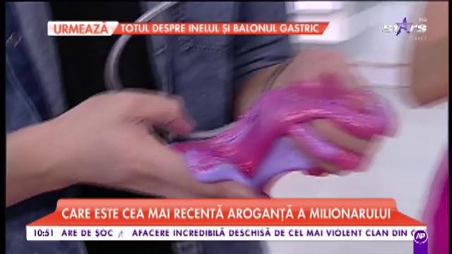 Profesorul Trăsnit, slime din ou. Nu încercați așa ceva acasă