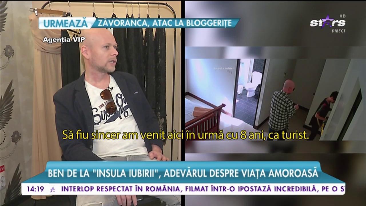 Ben de la &rdquo;Insula iubirii&rdquo;, spune adevărul despre viața amoroasă