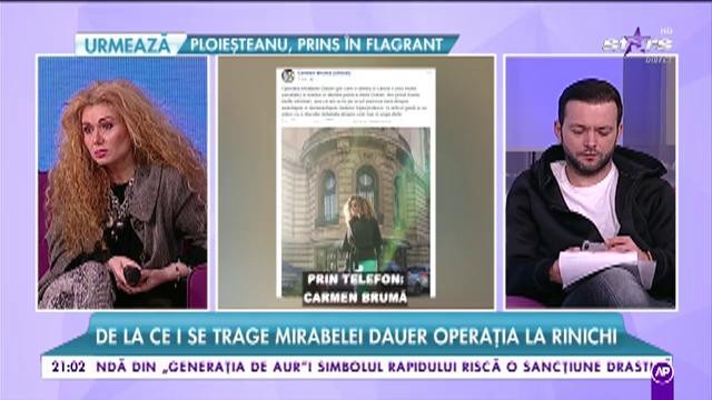 Mirabela Dauer, mesaj îngrijorător de pe patul de spital