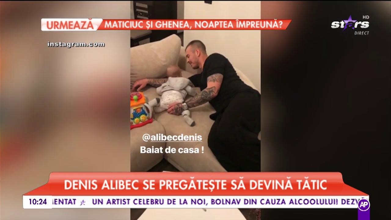 Denis Alibec se pregătește să devină tătic