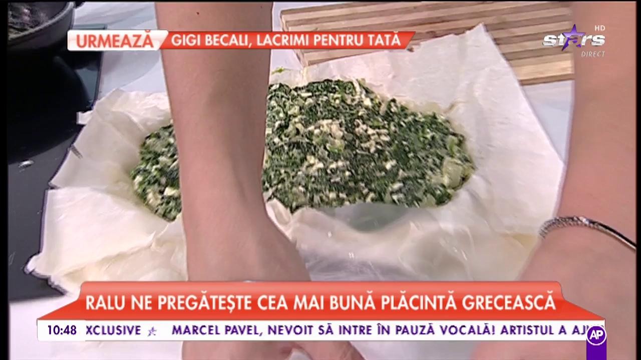 Ralu pregătește cea mai bună plăcintă grecească