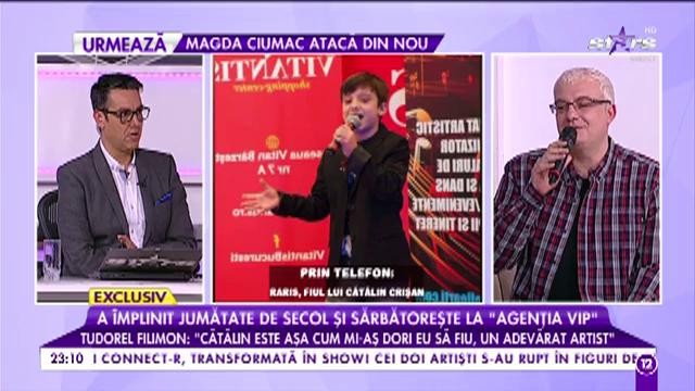 Raris, fiul lui Cătălin Crișan, mesaj pentru tatăl lui: &bdquo;Te iubim foarte, foarte mult&rdquo;