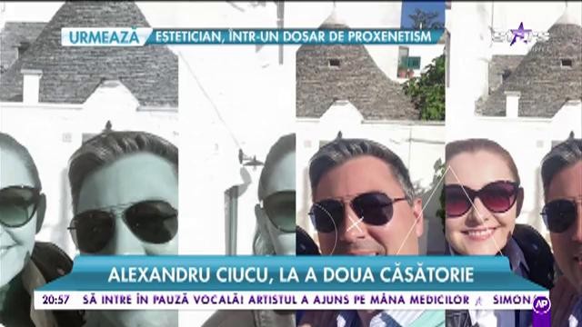 Alexandru Ciucu, la a doua căsătorie