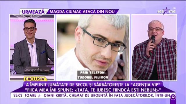 Cătălin Crișan a &icirc;mplinit jumătate de secol. Tudorel Filimon: &bdquo;Cătălin este așa cum mi-aș dori eu să fiu, un adevărat artist&rdquo;
