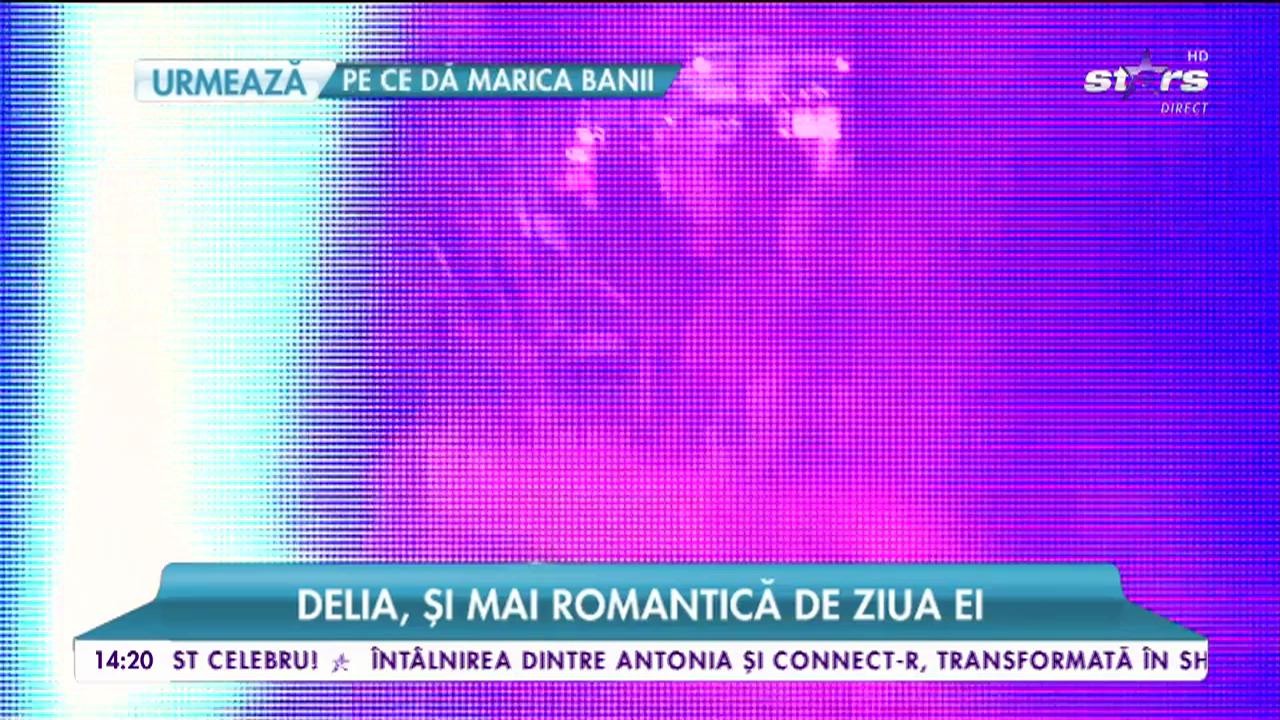 Delia, și mai romantică de ziua ei.  Vedeta și Răzvan dovadă de dragoste