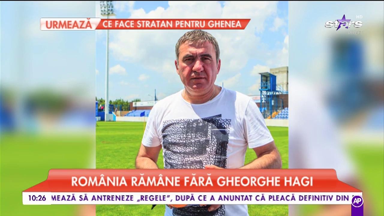 România rămâne fără Gheorghe Hagi