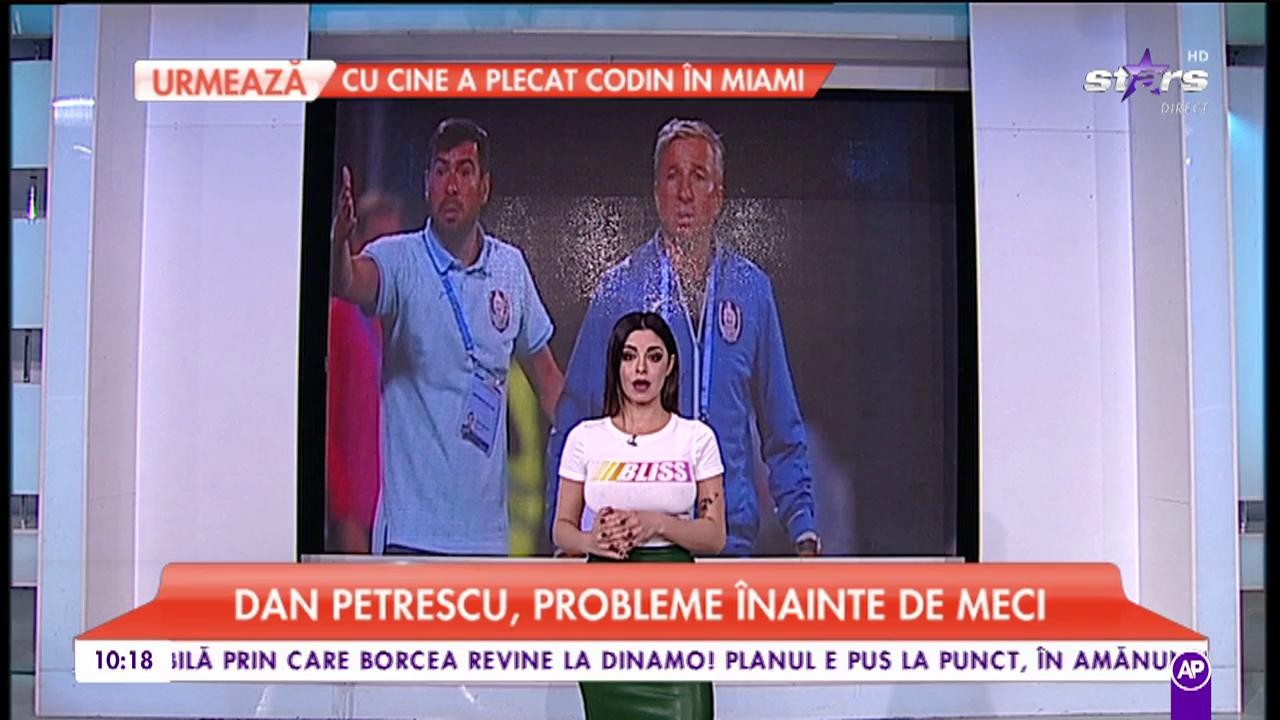 Dan Petrescu, probleme înainte de meci