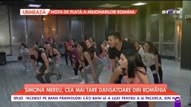 Simona Mereu, cea mai tare dansatoare din România