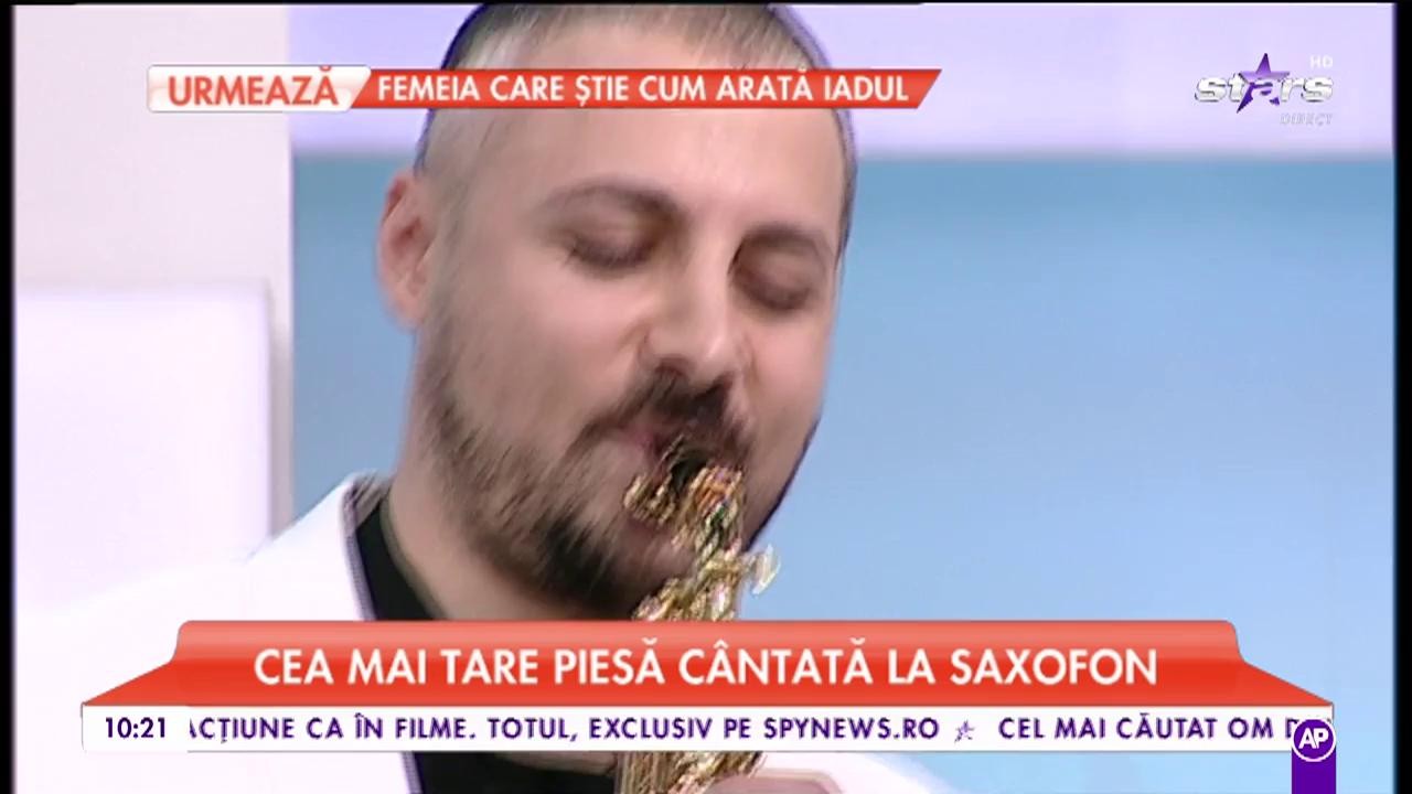 Cea mai tare piesă la saxofon. Cover după melodia lui Michael Jackson