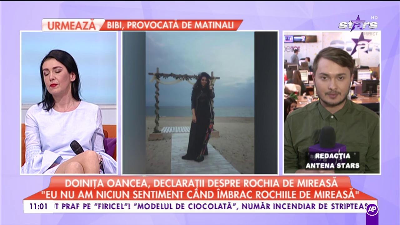 Doinița Oancea, declarații despre rochia de mireasă: ”Eu nu am niciun sentiment când îmbrac rochiile de mireasă”