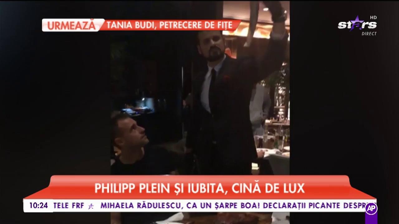 Philipp Plein și iubita, cină de lux. Celebrul designer-ul a dus-o în restaurantul celebrului bucătar, Nusret