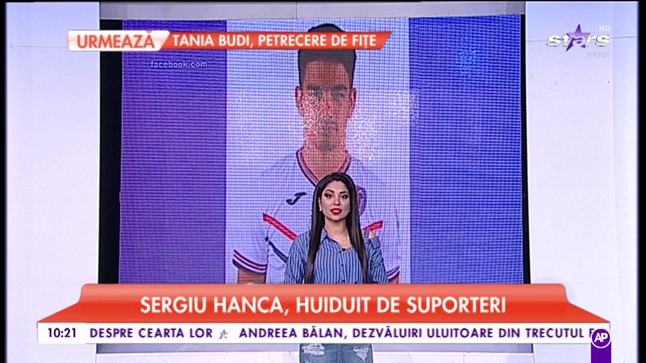 Sergiu Hanca, huiduit de suporteri