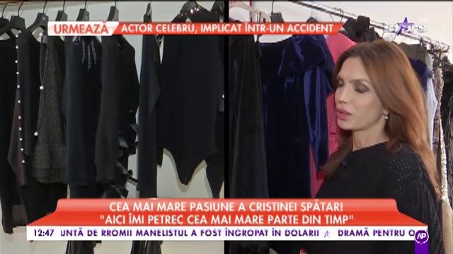 Cea mai tare pasiune a Cristinei Spătar: ”Mi-am organizat timpul să pot face de toate”