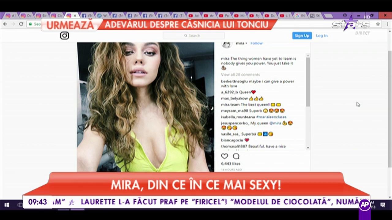 Mira, din ce în ce mai sexy