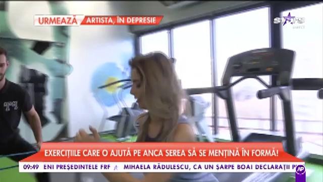 Am mers cu soția lui Adi Sînă la fitness! Anca Serea, interviu exclusiv!