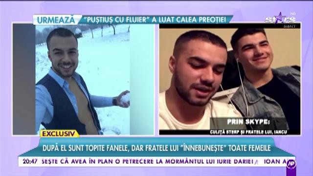 Cu mușchii și pătrățelele la vedere, pentru prima orară la TV.  Fanele sunt topite după el