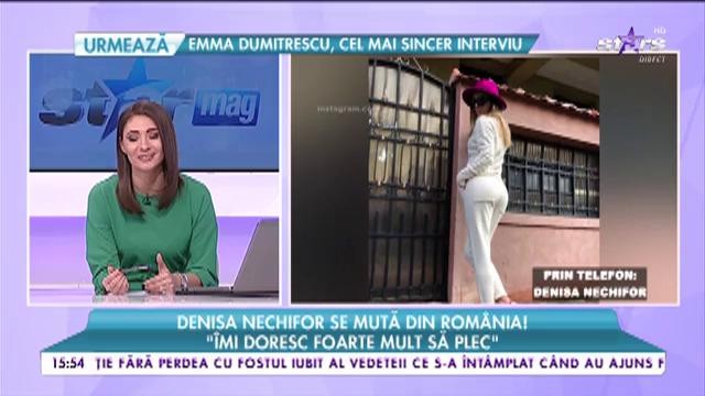 Denisa Nechifor se mută din Rom&acirc;nia. Cine sau ce a făcut-o să ia această decizie