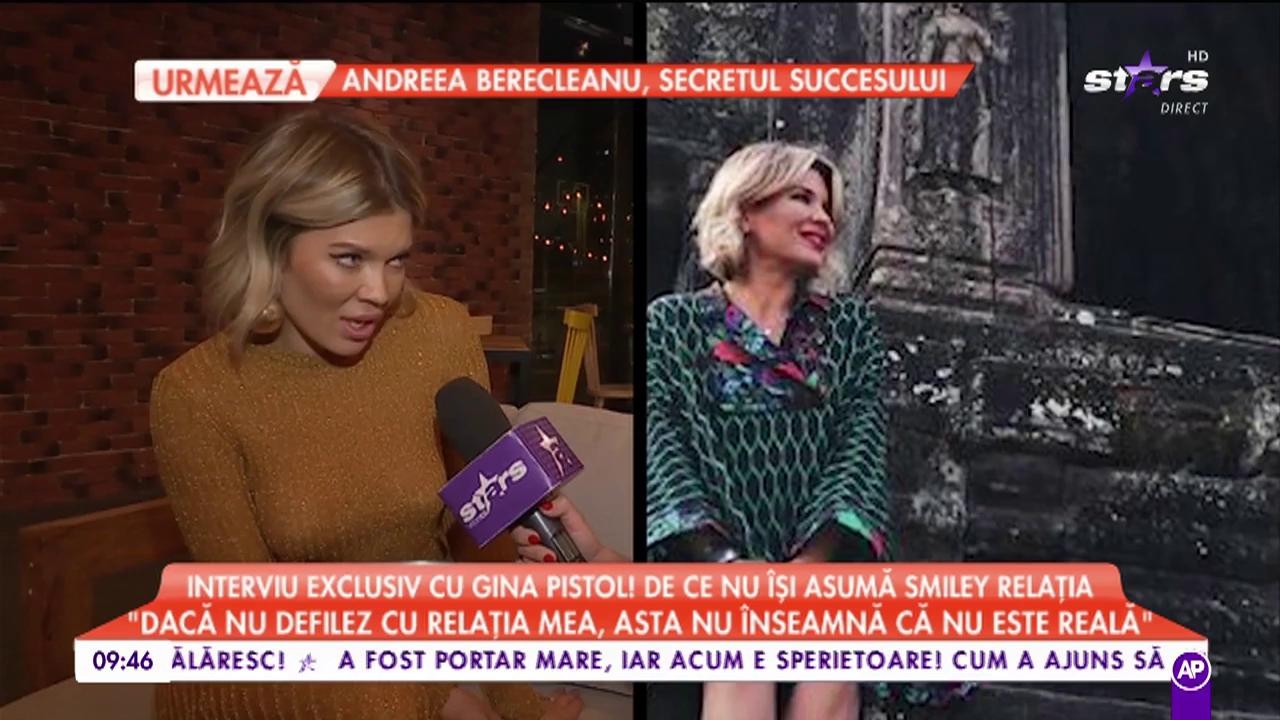 Interviu exclusiv cu Gina Pistol! De ce nu își asumă Smiley relația: „Prefer să fiu fericită în viața reală”