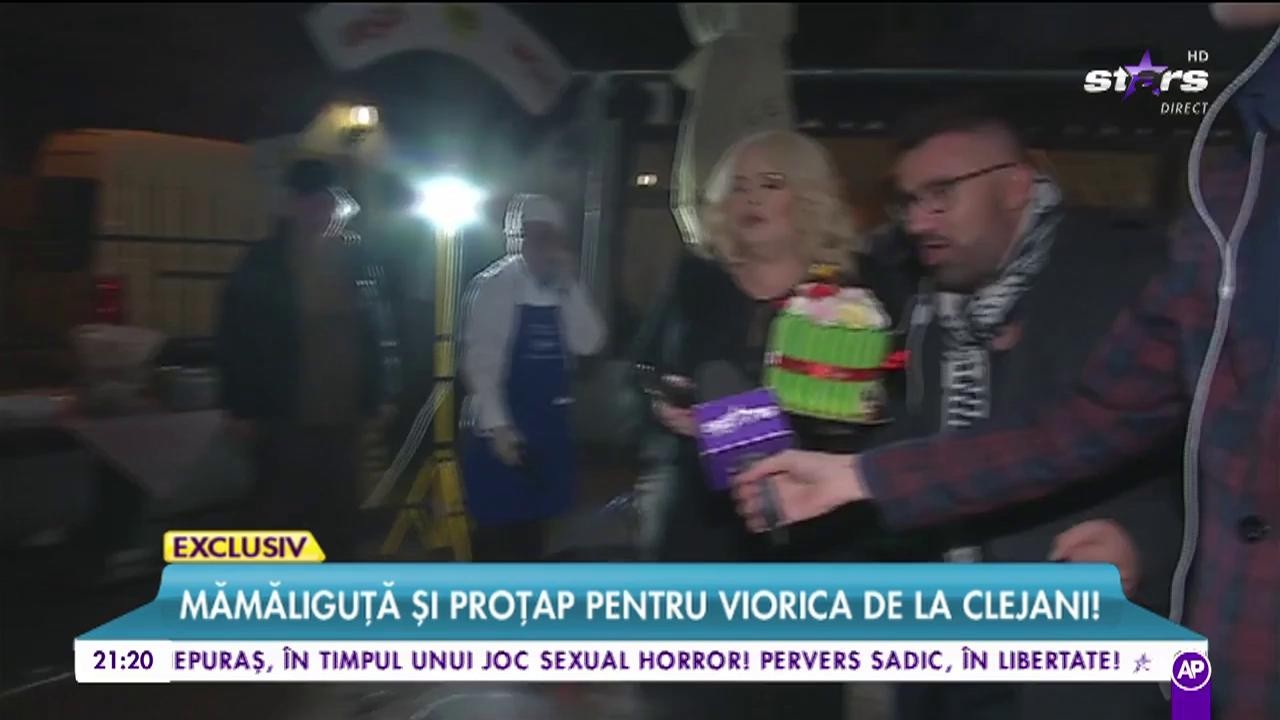 Petrecere surpriză în showbiz. Mămăliguță și proțap pentru Viorica de la Clejani