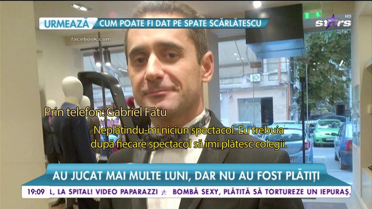 Gabriel Fătu, secrete din &rdquo;Teatrul de pe Lipscani&rdquo;. Scandal monstru &icirc;n lumea teatrului