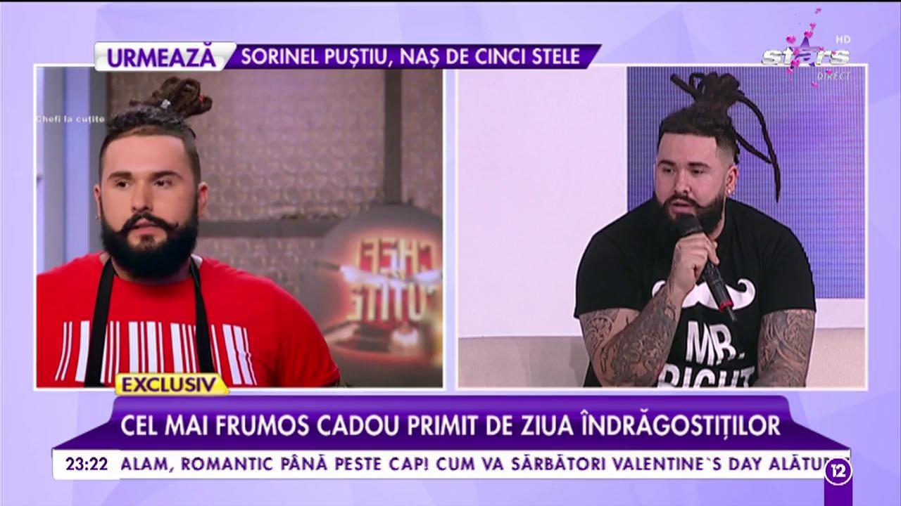 Cel mai frumos cadou pe care l-a primit de ziua &icirc;ndrăgostiților. Ultimul c&acirc;știgător &rdquo;Chefi la cuțite&rdquo; a devenit tătic