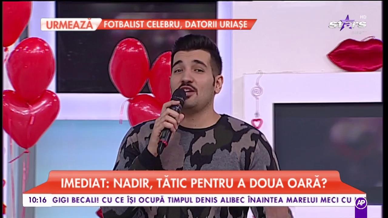 Nadir cântă melodia „Străin de noi”