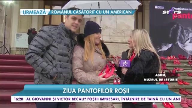 Spune &rdquo;Stop&rdquo; violenței &icirc;mpotriva femeilor. Ziua pantofilor roșii. La fiecare 30 de secunde, o femeie este bătută