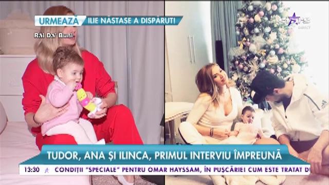 Tudor, Ana și Ilinca, primul interviu &icirc;mpreună