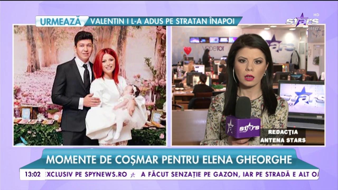 Momente de coșmar pentru Elena Gheorghe. Artista a ajuns de urgență la spital cu fiul ei