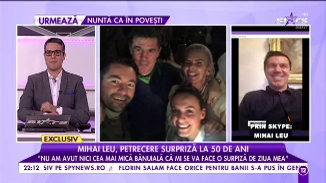 Campionul a petrecut trei zile și trei nopți. Mihai Leu, petrecere surpriză la 50 de ani
