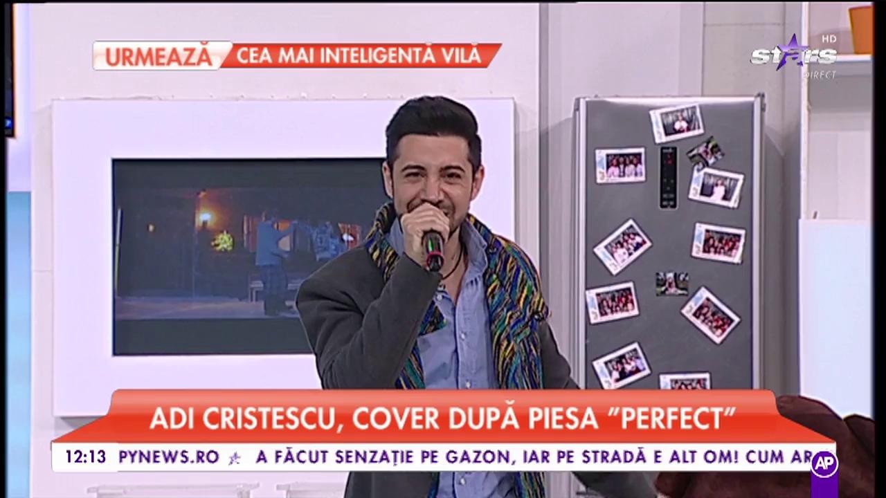 Adi Cristescu, cover după piesa „Perfect”