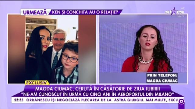 Magda Ciumac, fosta soție a lui Tolea, a pus m&acirc;na pe un miliardar. Italianul are o funcție importantă &icirc;n stat