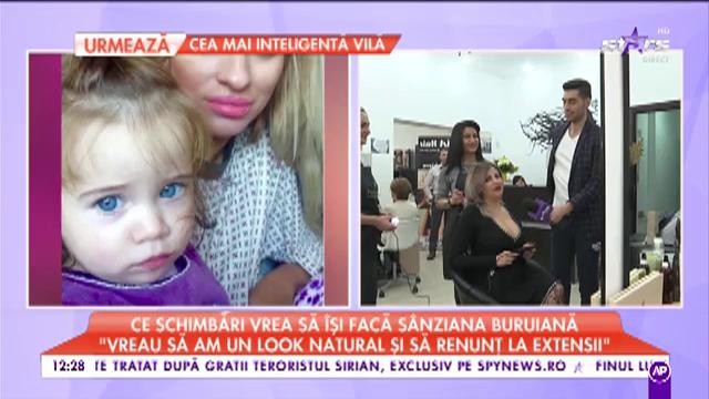 Ce schimbări vrea să facă Sânziana Buruiana: „ Vreau să am un look natural și să renunț la extensii”