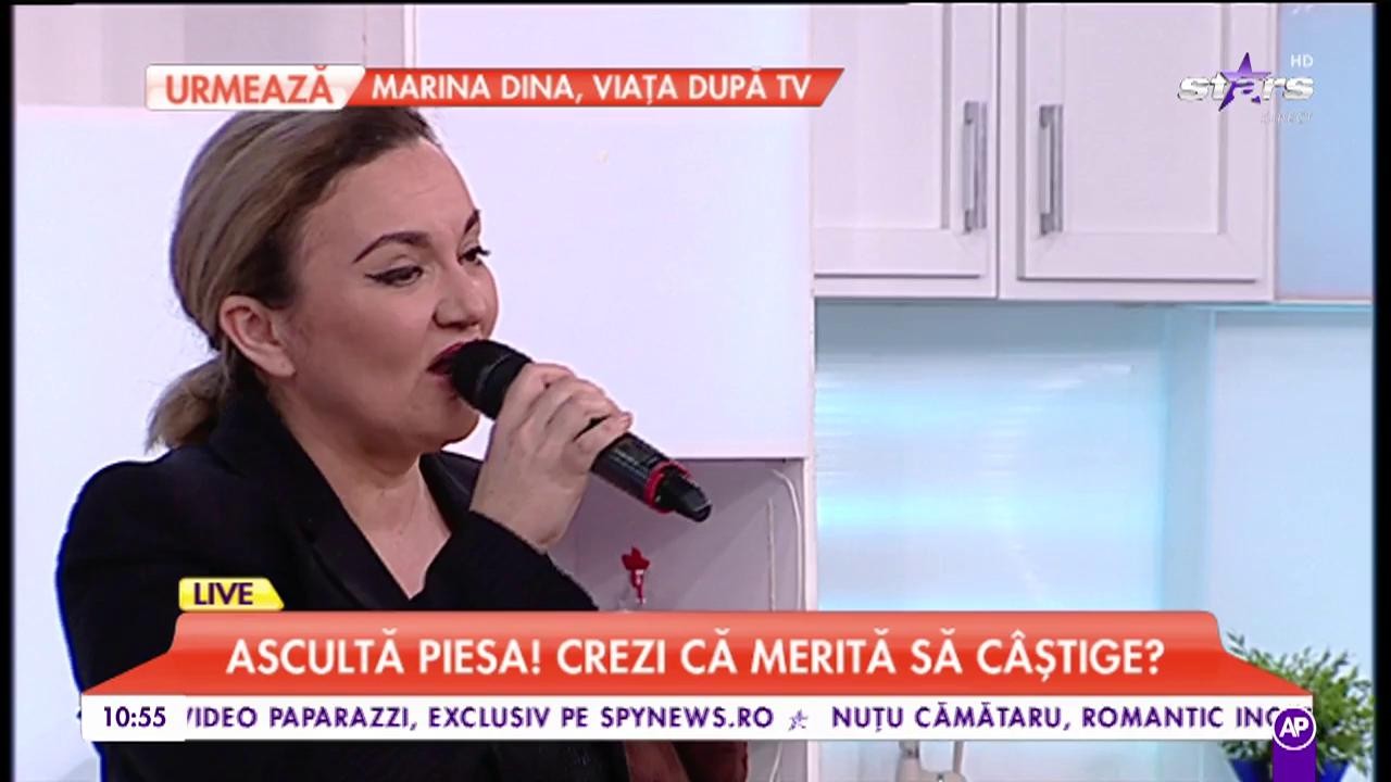 Claudia Andas a cântat melodia „The One”