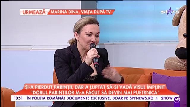 Claudia Andas și-a pierdut părinții, dar a luptat să-și vadă visul împlinit: „Tata a plecat la cer pentru că îi era dor de mama”