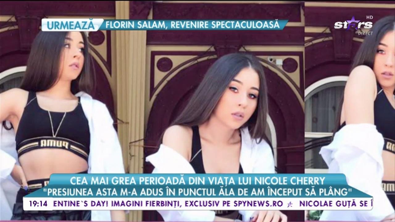 Cea mai grea perioadă din viața lui Nicole Cherry